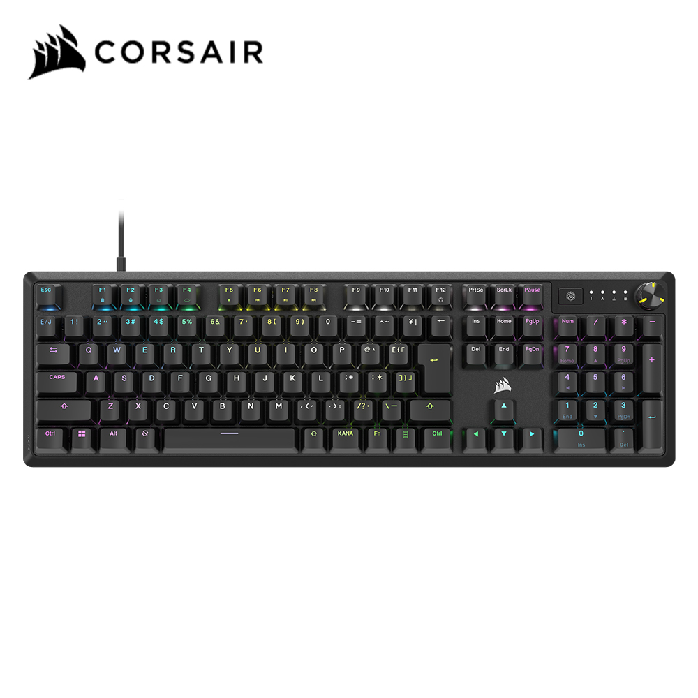 CORSAIR K70 CORE 赤軸ゲーミングキーボード Red Black 2年保証 日本語配列