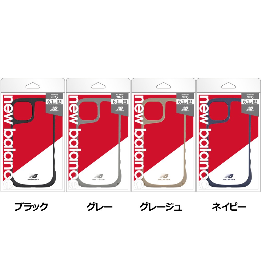 New Balance ニューバランス iPhone 15 new balance [耐衝撃ケース/クリア]